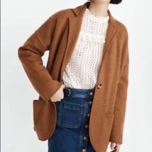 Madewell Saville Sweater Blazer